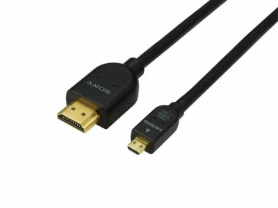 DLC-HEU10A for SONY HDMI cable 1.0m micro terminal 14007 JAPAN - Image 1 of 4