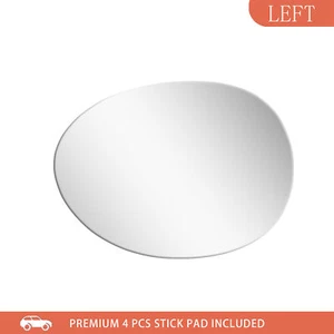 Espejo de vidrio para conductor Mini Cooper 2015-2018 lado izquierdo LH adhesivo plano 4566 - Imagen 1 de 9