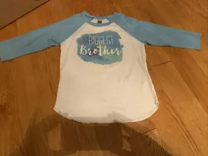 Biggest Brother Shirt Size Medium 10-12 - Picture 1 of 6