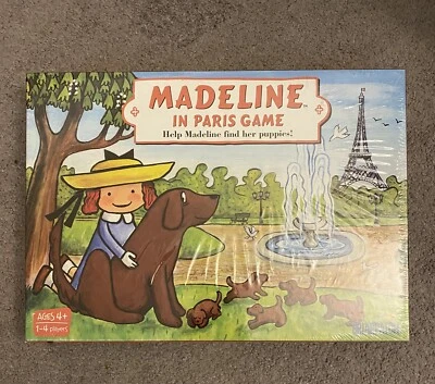 Madeline In Paris Game HELP MADELINE FIND HER PUPPIES NEW SEALED - Image 1 of 2