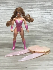 Vintage She-Ra Princess of Power Angella Actionfigur mit Flügeln rosa 1984 - Bild 1 von 3
