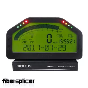 SINCOTECH DO904 Car Race Dash Bluetooth Full Sensor Dashboard LCD Rally Gauge - Picture 1 of 8
