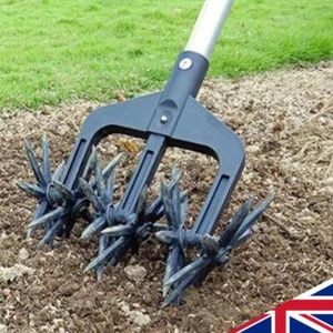 2 in 1 Garden Aerator Ventilated Scarifier Garden Lawn Ripper for Garden Lawn - Picture 1 of 9