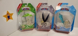 SKYLANDERS TRAP TEAM [S4] Rare Clear Tuff Luck, Short Cut & Thunderbolt - BNIB - Picture 1 of 2