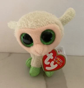 Ty Easter Basket Beanies LALA the LAMB - 3.5” NEW - Picture 1 of 4