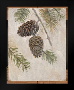 Framed Art - Rustic Pine Cones - Fisk, Arnie - w/Frame Size & Styles - Picture 1 of 6