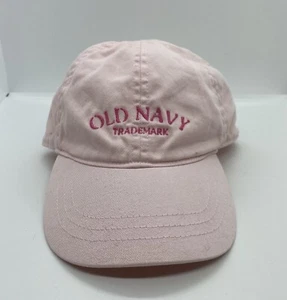 Old Navy Trademark Cap Hat Baby Fitted L/XL 12-24 Mos Pink 100% Cotton  - Picture 1 of 7