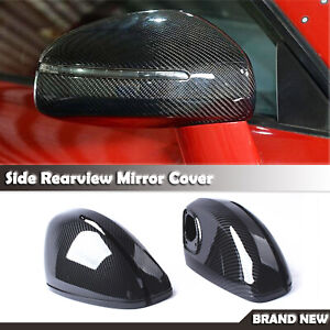 Side Door Rearview Mirror Cover Trim For Audi TT TTS TTRS MK2 8J R8 42 2007-2014
