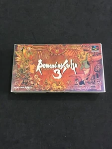 ROMANCING SAGA 3 NINTENDO SUPER FAMICOM SFC JAP USATO COMPLETO - Foto 1 di 15