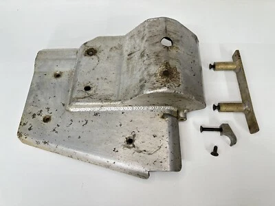 97-02 YAMAHA 350 WOLVERINE 4X4 BASCULANTE TRASERO BASCULANTE ALUMINIO PLACA DESLIZANTE CUBIERTA Foto 1 de 4