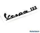 Produktbild - Vespa Schriftzug/Emblem "Vespa 133" Beinschild/vorne kleben  V50 N L R PV Polini