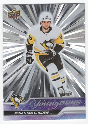 2023-24 UD Series 1 Outburst Silver Young Guns - Jonathan Gruden - Image 1 of 2