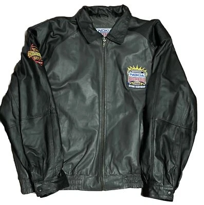 Nokia Sugar Bowl 2004 Chaqueta de Cuero Campeonato Nacional de Fútbol Talla XXXL Foto 1 de 4