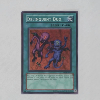 YuGiOh Delinquent Duo DB1-EN024 Dark Beginning 1 Super Rare - Image 1 of 2