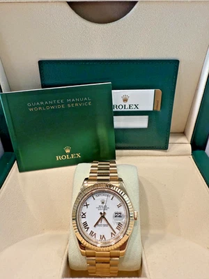 Rolex Day-Date II 218238 - Oro Amarillo 18k Foto 1 de 4