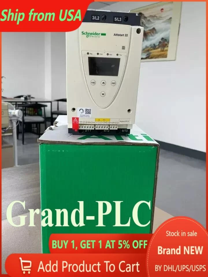 For  ATS22D32Q Motor soft starter Three phase 230-440V 15KW US Free TAX - Image 1 of 1