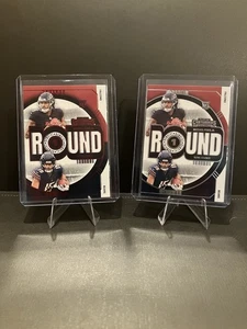 MICHAEL PENIX JR R. ODUNZE 2024 CONTENDERS ROOKIE ROUND NUMBERS RED AND BASE - Bild 1 von 5
