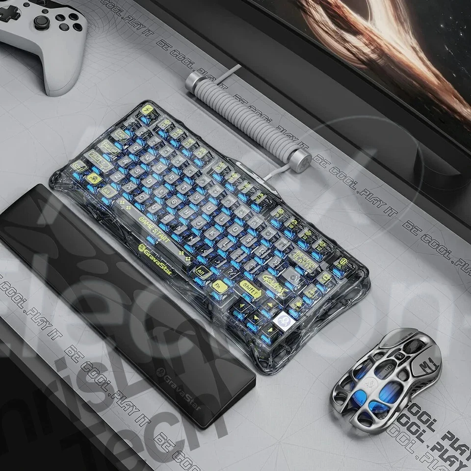 GravaStar Mercury K1 Pro - Mechanical Wireless Gaming Keyboard - Image 1 of 1