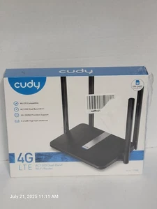 🚀 Cudy 4G LTE AC1200 Dwuzakresowy router Wi-Fi (model LT500) 📶 - Zdjęcie 1 z 3