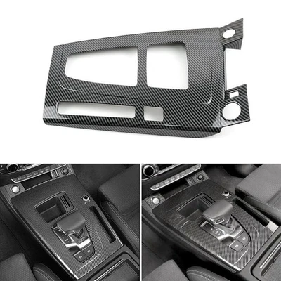 Cubierta del marco del panel de cambio de marchas de la consola central para Audi Q5 Q5L año fiscal 2018-2021 Foto 1 de 4
