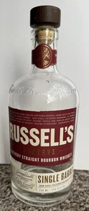 RUSSELL'S RESERVE BOURBON SINGLE BARREL LEERFLASCHE KENTUCKY 110PF 750ML - Bild 1 von 5