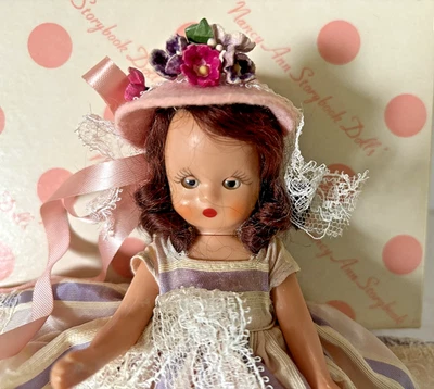 MUÑECAS NANCY ANN CUENTOS MARY HAD A LITTLE LAMB AÑOS 50 OJOS SOÑOLIENTOS EXCELENTE Foto 1 de 4