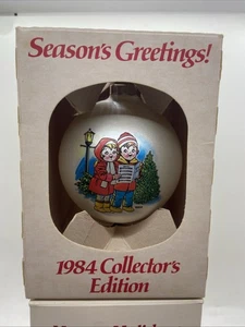 Sopa Campbells 1984 edición coleccionista adorno de Navidad plateado vintage nuevo en caja - Imagen 1 de 13
