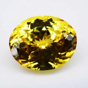 12.40 Cts Natural Yellow Grossular Andradite Garnet Certified Loose Gemstone - Picture 1 of 4