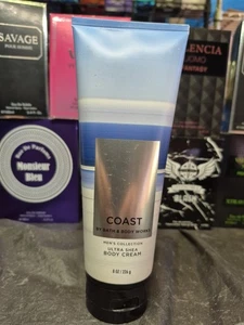 Bath & Body Works COAST Herren Ultra Shea Körpercreme 8 Oz. Feuchtigkeit  - Bild 1 von 2