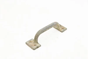 Manija de puerta de zinc antigua de colección manija de granero manija de maletero tirador de cajón 4" - Imagen 1 de 6
