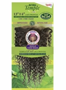 Janet Collection - Natural Temple - 13x4 Lace Frontal Closure - BOHEMIAN WAVE - Picture 1 of 3