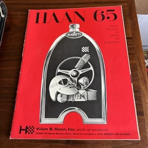 1967 HAAN MASTER SUPPLY CATALOG MOTORING Accessories VINTAGE CAR RACING Porsche - Picture 1 of 24
