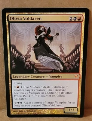 Olivia Voldaren  🦇 NM 🦇 Innistrad 🦇 Magic The Gathering 🦇 MTG #215/264 - Image 1 of 2