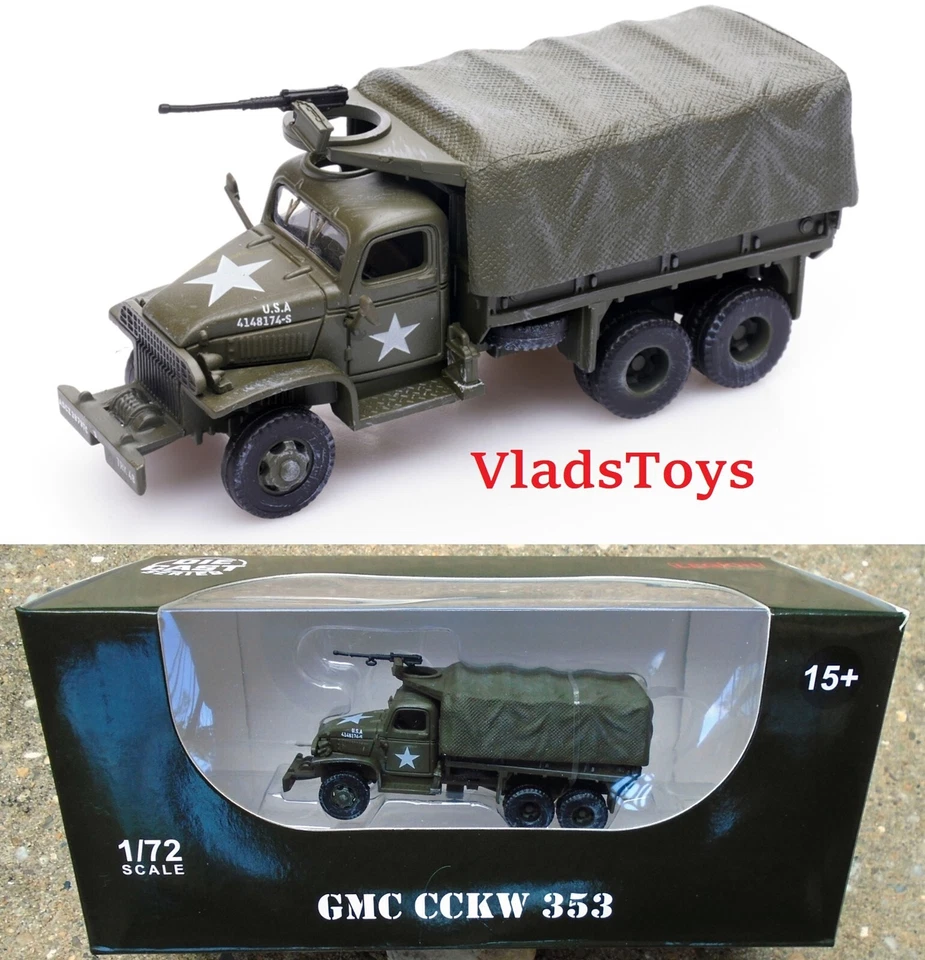 Legion Models 1/72 Scale GMC CCKW 2½-ton 6×6 truck US Army World War II 12012LA - Image 1 of 4