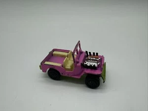 Vtg 1971 Matchbox Superfast No. 2 Jeep Hot Rod Pink Purple Green England Lesney - Picture 1 of 4