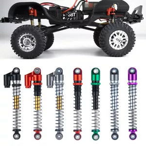 Ammortizzatore 48MM Filettato Tele Shock Upgrade per 1/24 Auto Assiale SCX24 C10 JLU - Foto 1 di 25