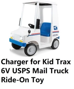 🔥power supply Battery charger for Kid Trax 6V USPS Mail Truck Ride-On Toy - Picture 1 of 2