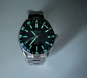 Reloj de cuarzo Alpina AL-247GB4E6B Alpiner GMT esfera gris para hombre GARANTÍA - Imagen 1 de 10