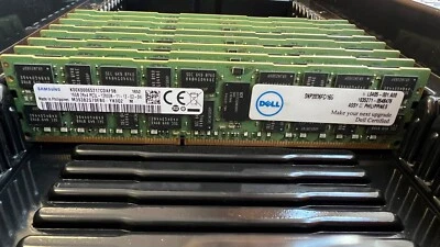 Dell ORIGINAL 16GB PC3L-12800R 2RX4 DDR3 PowerEdge A6996807 20D6F SNPJDF1MC/16G - Image 1 of 3