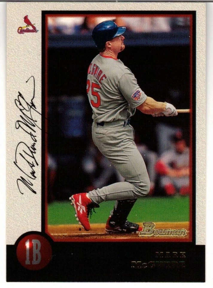 Mark McGwire St. Lois Cardinals Baseball Card Singles You Pick - Image 1 of 1