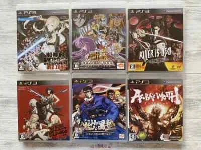 SONY PS3 No More Heroes, Seiya, Otoko Juku, Killer Is Dead & Asura's Wrath 6sets - Image 1 of 4