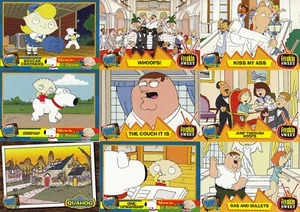 Family Guy Season 2 2006 Inkworks Complete Base Card Set of 72 AN - Picture 1 of 3