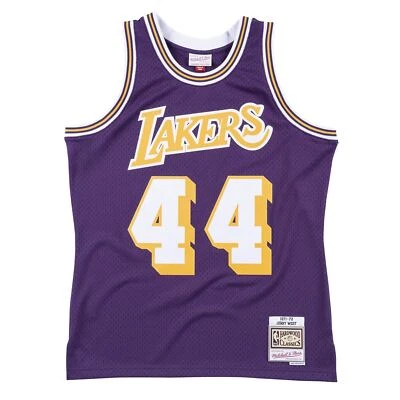 Мужская футболка свингмена Mitchell & Ness NBA — LAKERS 71–72 JERRY WEST - Изображение 1 из 4