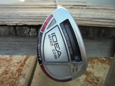 Adams Idea a12 OS 4 Iron Hybrid Utility Golf Club Left Hand Graphite Reg Shaft  - Image 1 of 4