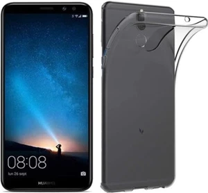 For HUAWEI MATE 10 SHOCKPROOF TPU CLEAR CASE SOFT SILICONE GEL BACK SLIM COVER - Picture 1 of 10