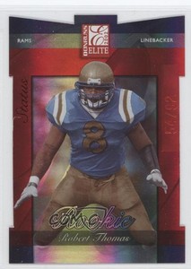 2002 Donruss Elite Status Die-Cut /92 Robert Thomas #185 Rookie RC