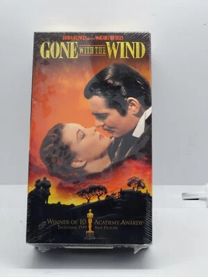 Gone With the Wind (VHS, 1998, Remastered, 2-Tape Set) New - Image 1 of 3