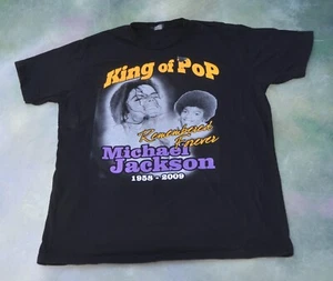 Michael Jackson King Of Pop Remembered Forever1958-2009 Men's T-Shirt__SEE PIC. - Picture 1 of 8