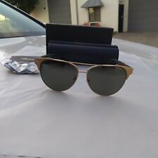 Chopard Polarized new sunglasses schc32 60/13 gold black frame
