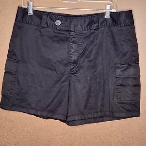 Banana Republic Womens 12 Black Chino Bermuda Shorts 10” Inseam Pockets Cotton - Bild 1 von 3